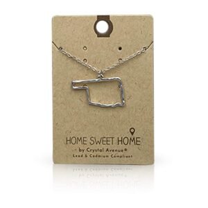 State Love Necklace - Silver