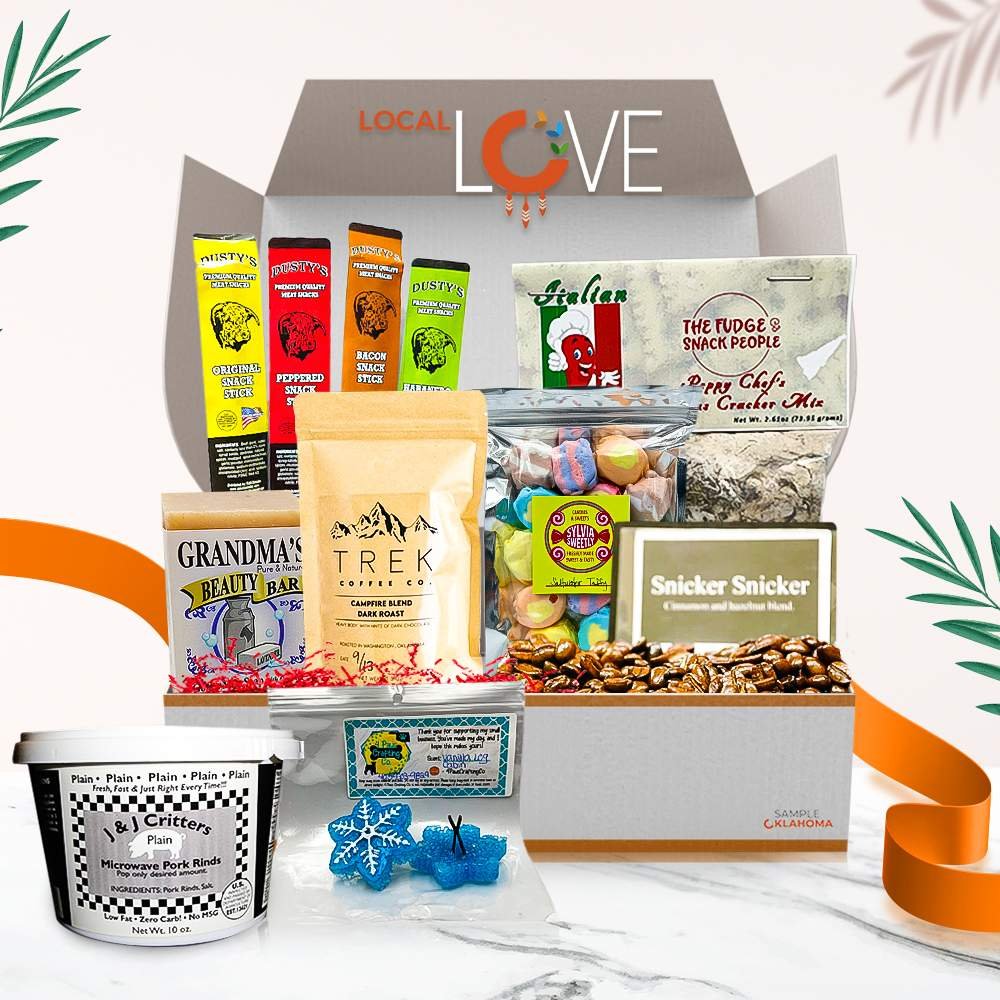 Sooner State Box, Oklahoma Gifts, Gift Box