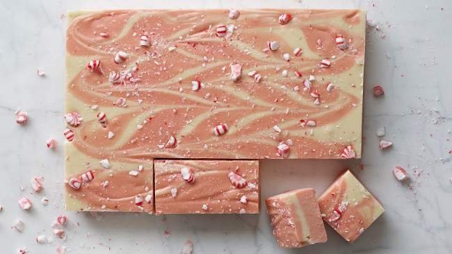 Candy cane, oklahoma made soap, oklahoma made candy cane